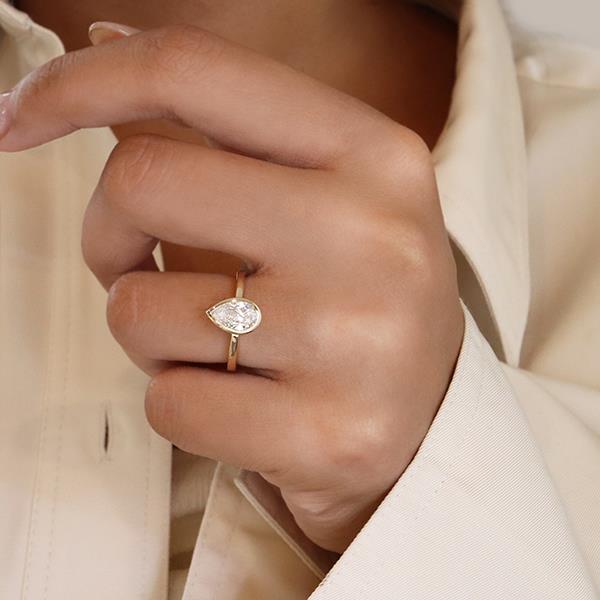 Canadian Diamond Custom Solitaire Engagement Ring 1.01ct (37771)