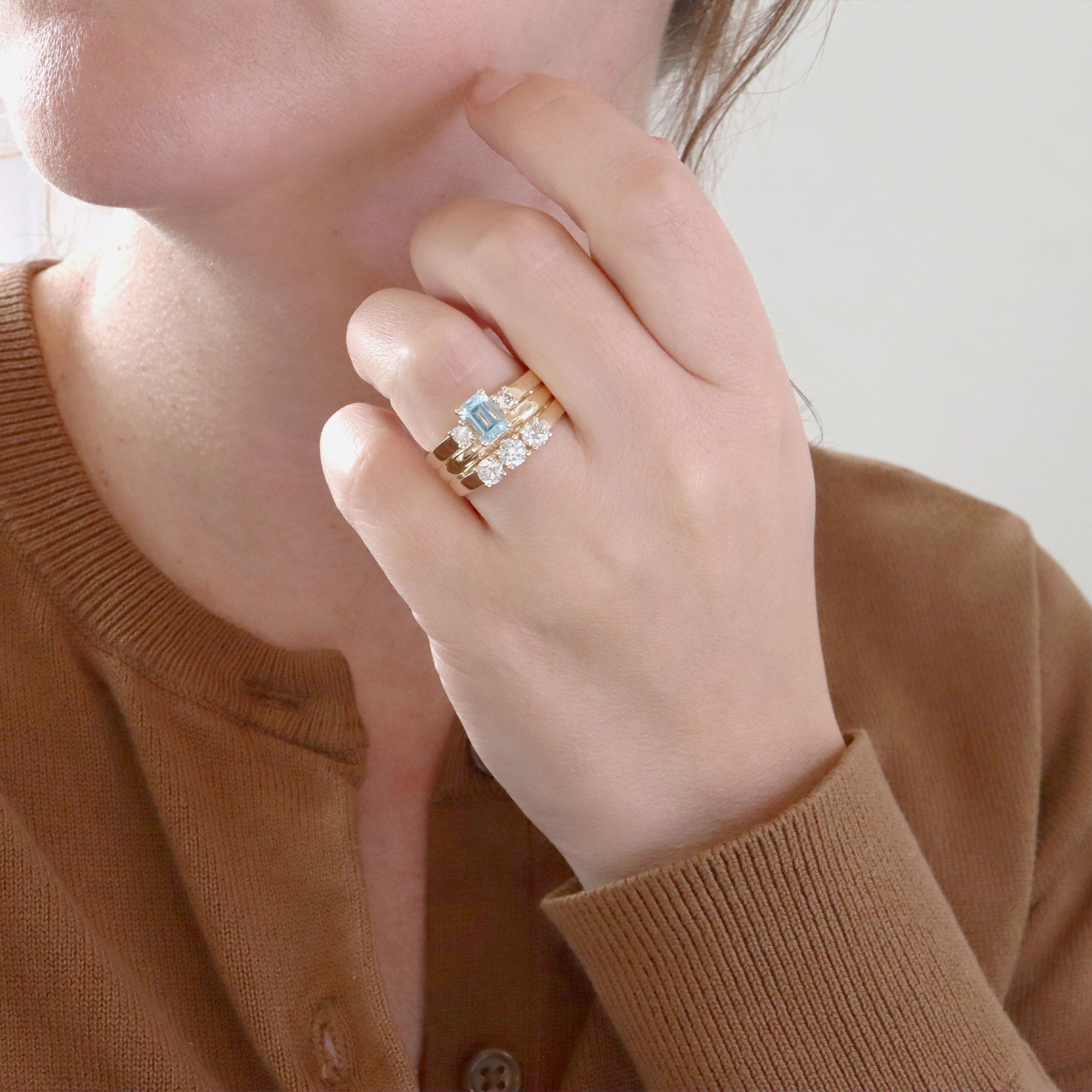 Her Cherished Blue Topaz
