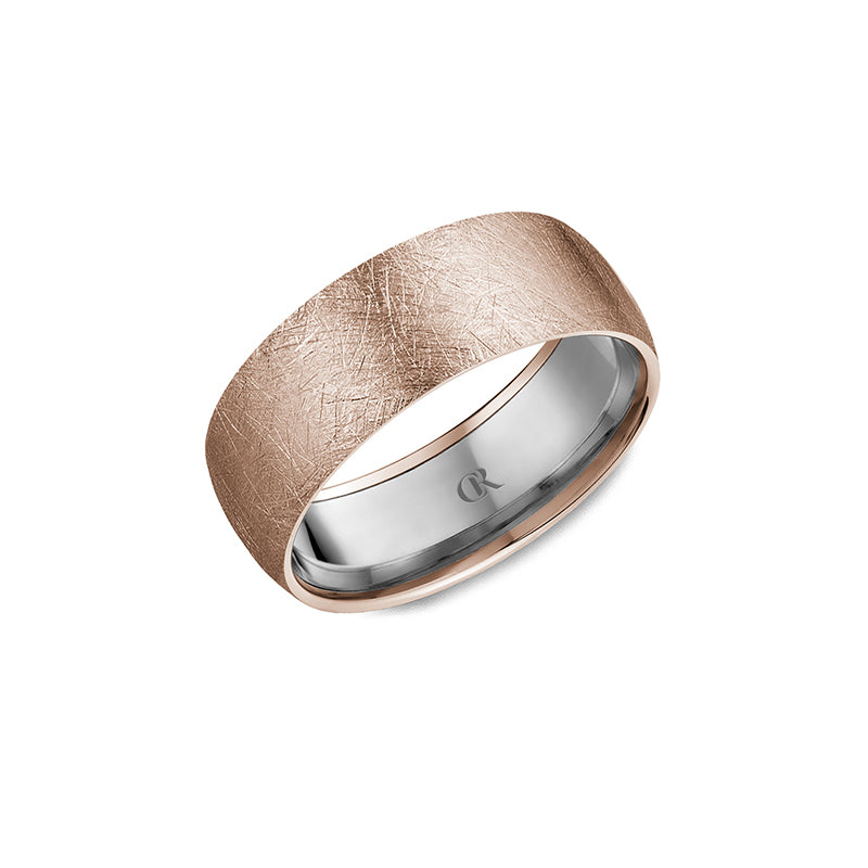 CrownRing Wedding Band 011B