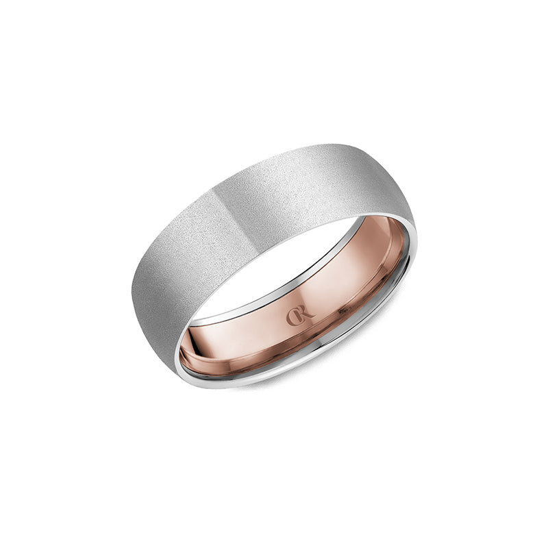 CrownRing Wedding Band 011B