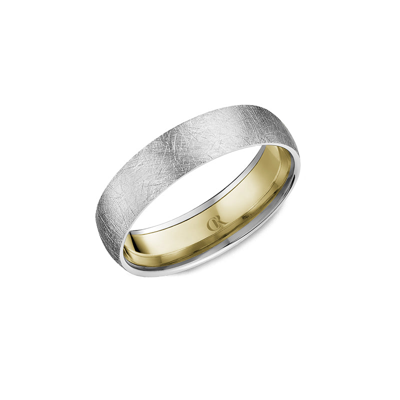 CrownRing Wedding Band 011B