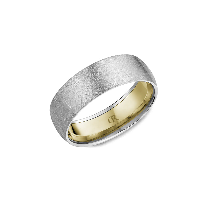 CrownRing Wedding Band 011B