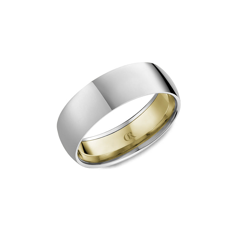 CrownRing Wedding Band 011B