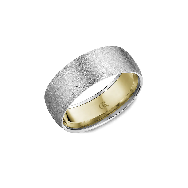 CrownRing Wedding Band 011B