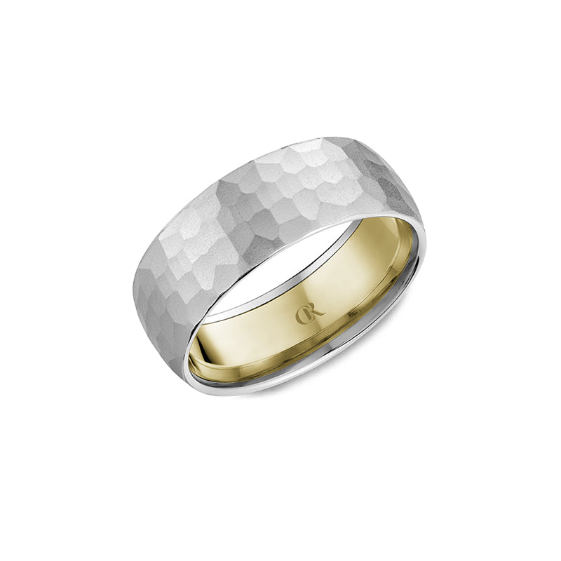 CrownRing Wedding Band 011B