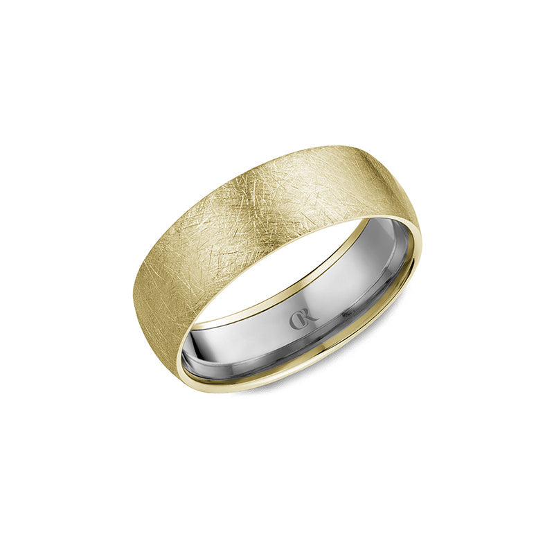 CrownRing Wedding Band 011B