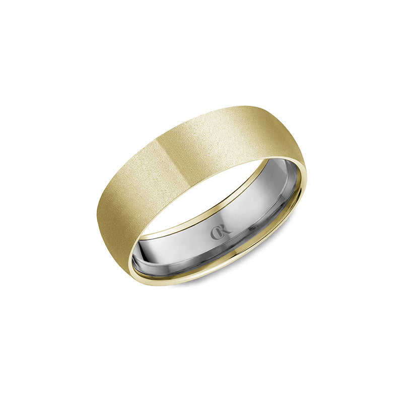 CrownRing Wedding Band 011B
