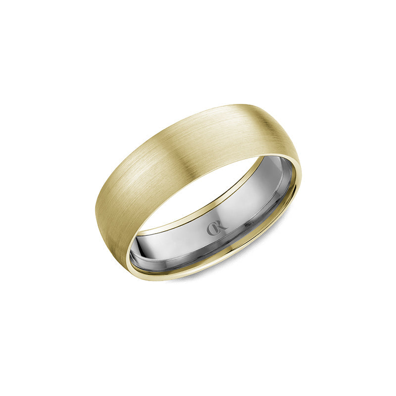 CrownRing Wedding Band 011B