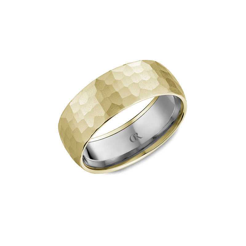 CrownRing Wedding Band 011B