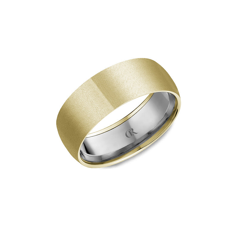 CrownRing Wedding Band 011B