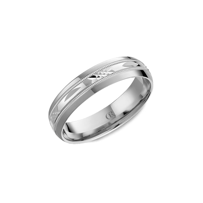 CrownRing Wedding Band 014