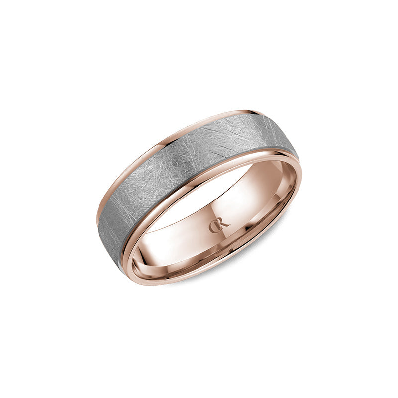 CrownRing Wedding Band 016B