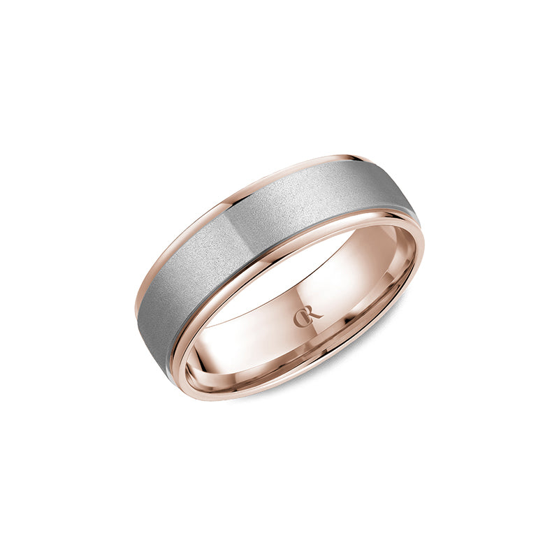CrownRing Wedding Band 016B