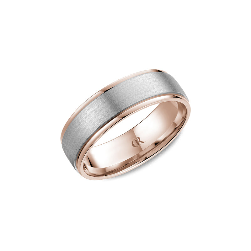 CrownRing Wedding Band 016B