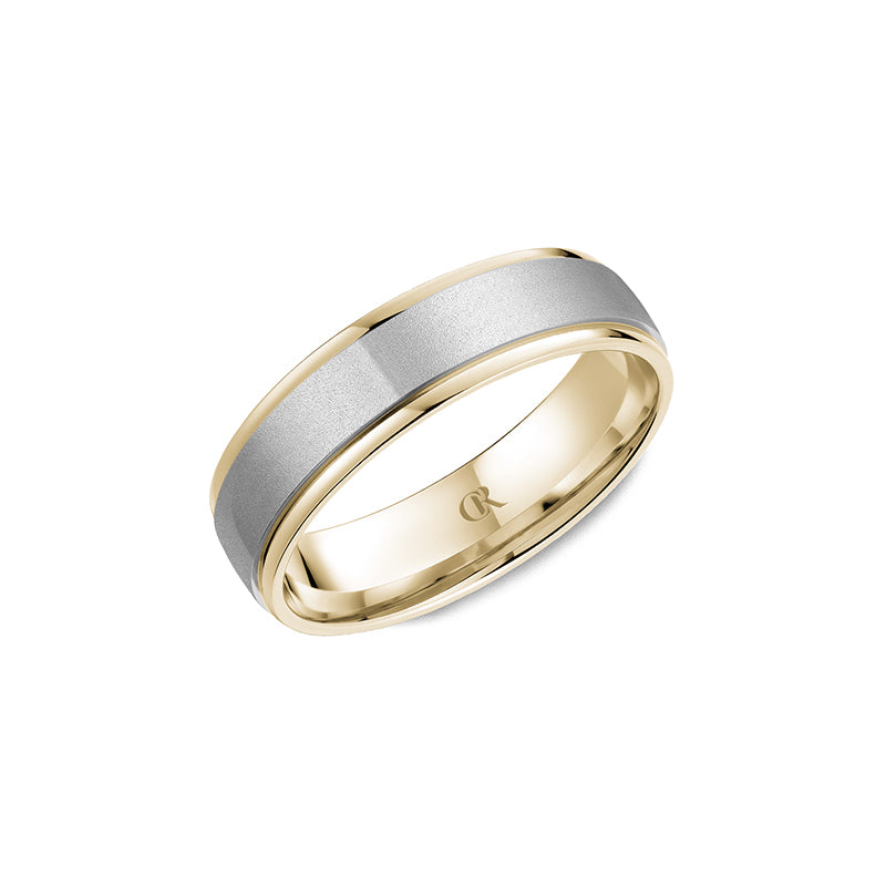 CrownRing Wedding Band 016B