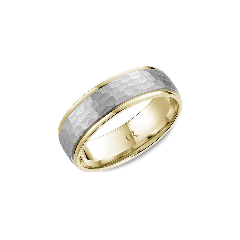 CrownRing Wedding Band 016B