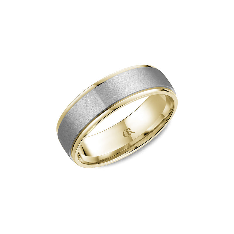 CrownRing Wedding Band 016B