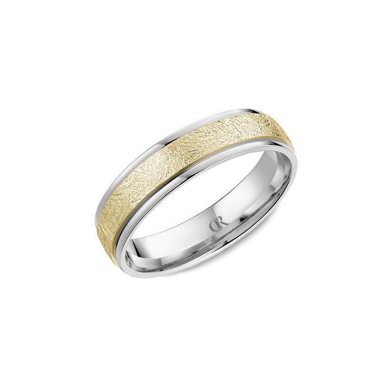 CrownRing Wedding Band 016B