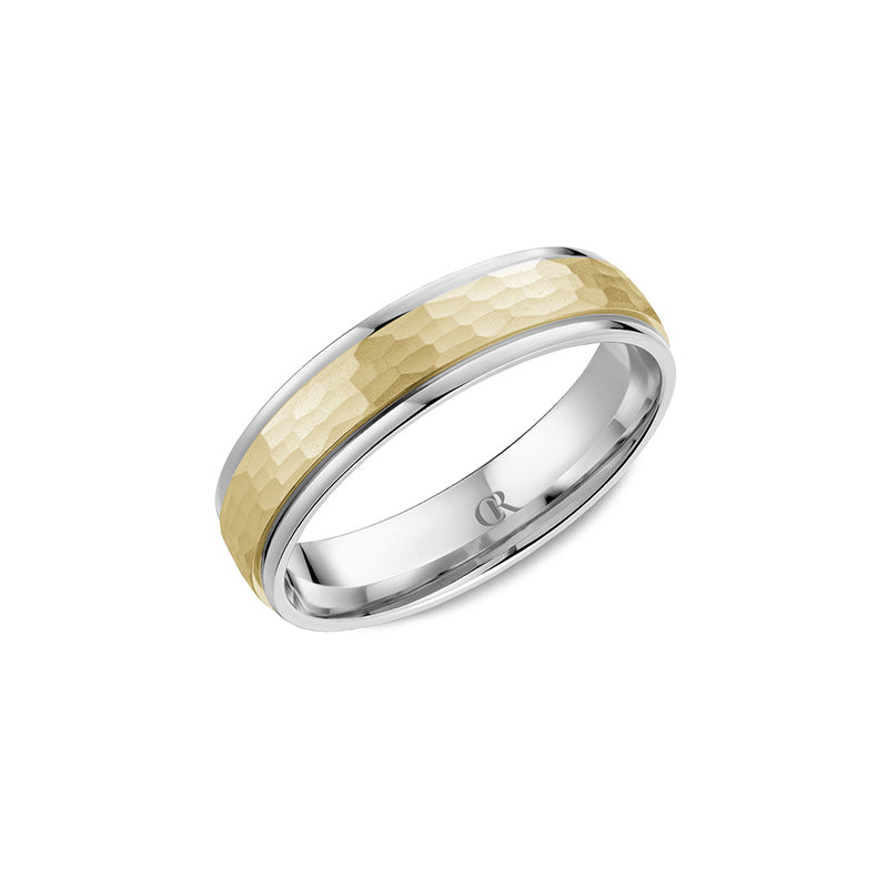 CrownRing Wedding Band 016B