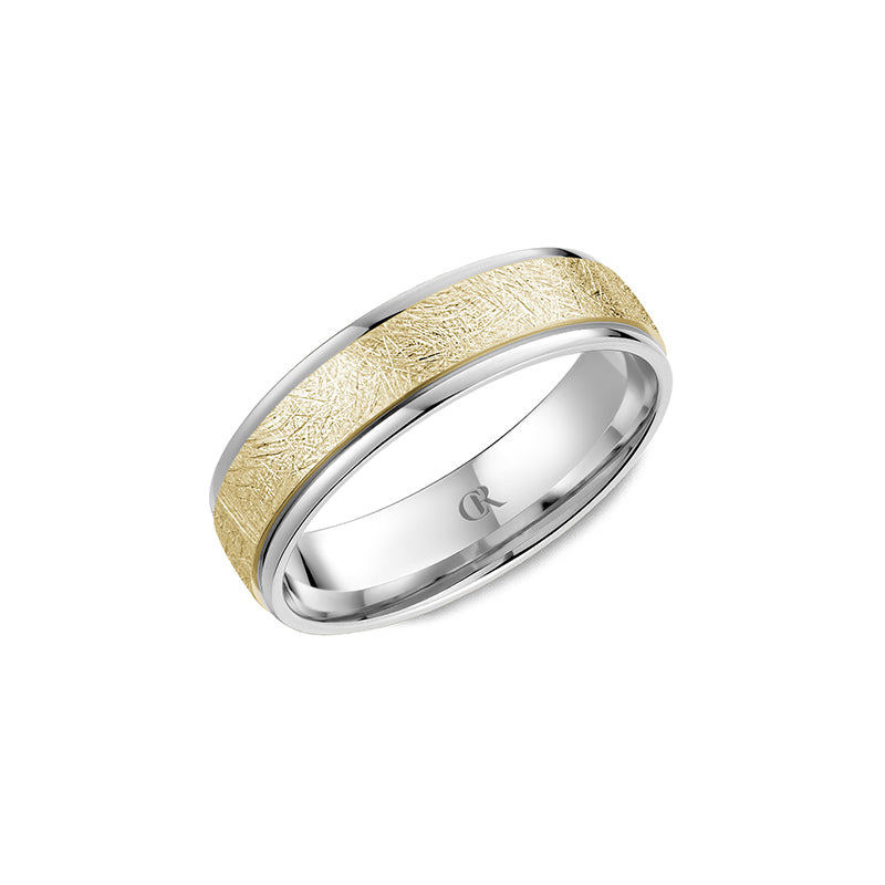 CrownRing Wedding Band 016B