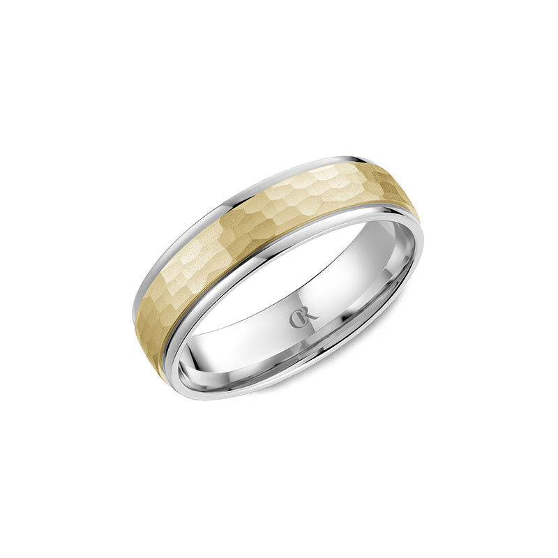 CrownRing Wedding Band 016B