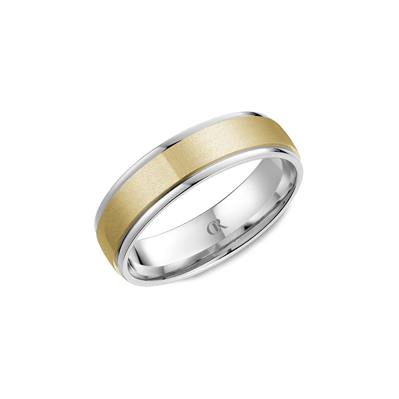 CrownRing Wedding Band 016B