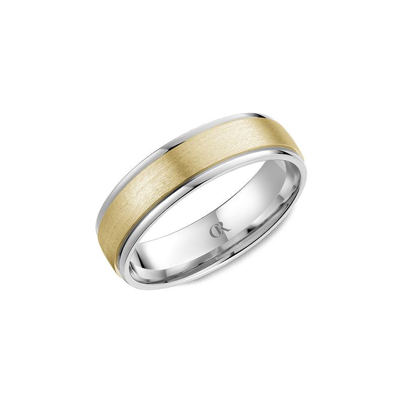 CrownRing Wedding Band 016B