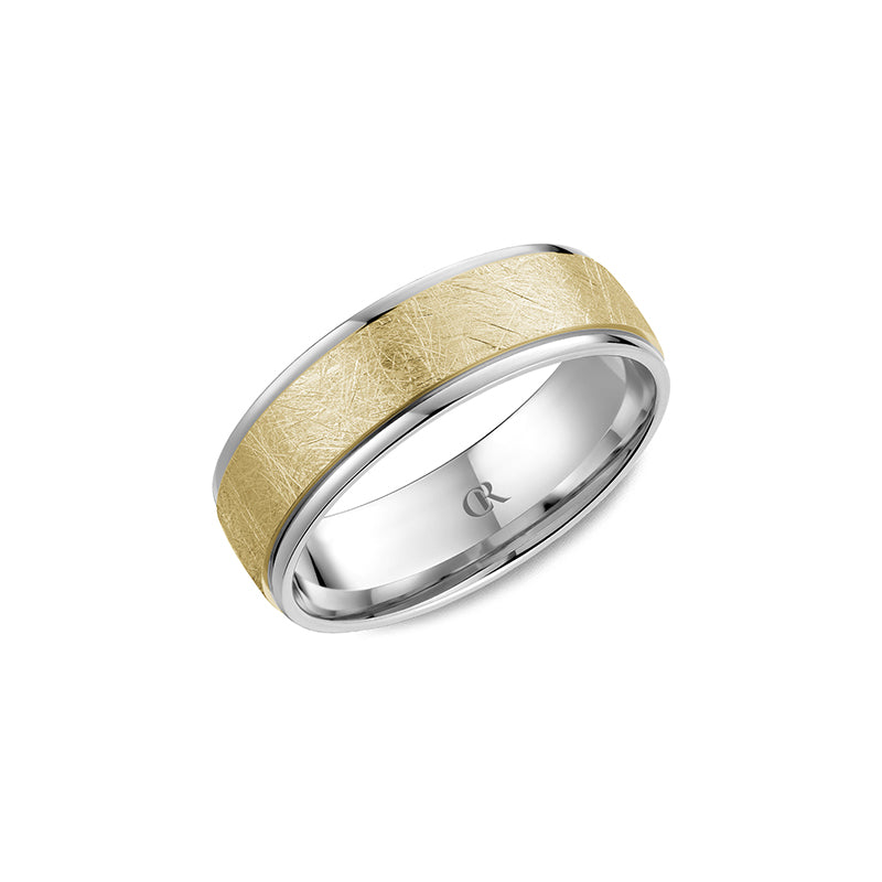 CrownRing Wedding Band 016B