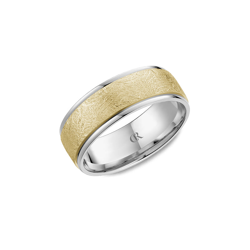 CrownRing Wedding Band 016B