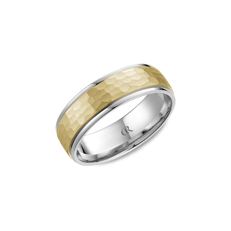 CrownRing Wedding Band 016B