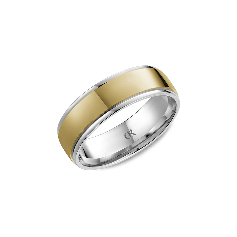 CrownRing Wedding Band 016B