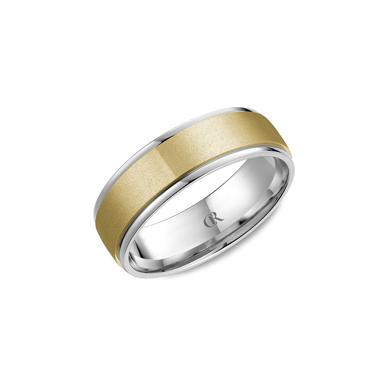 CrownRing Wedding Band 016B