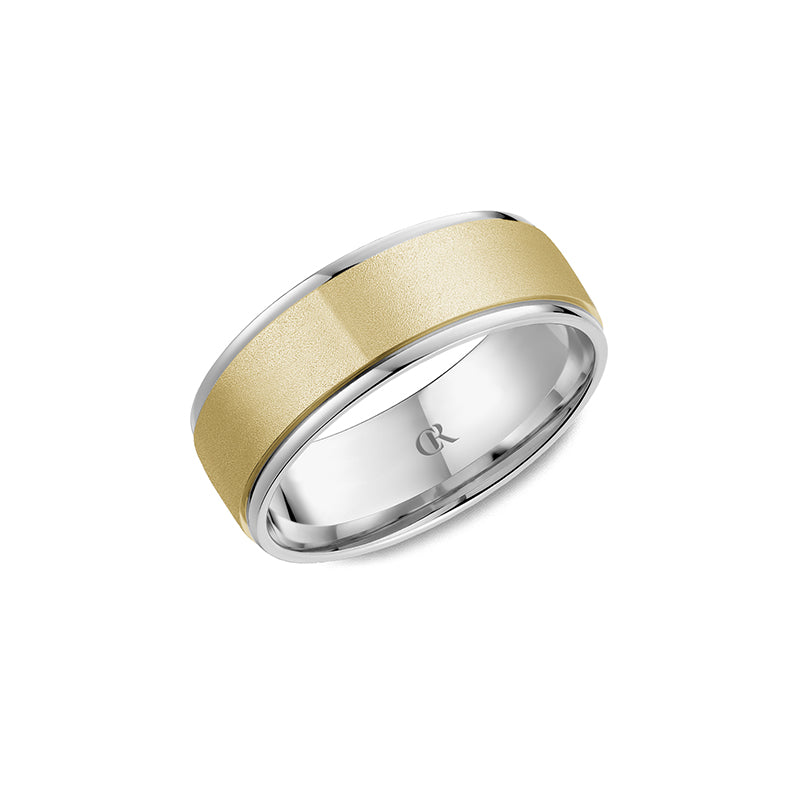 CrownRing Wedding Band 016B