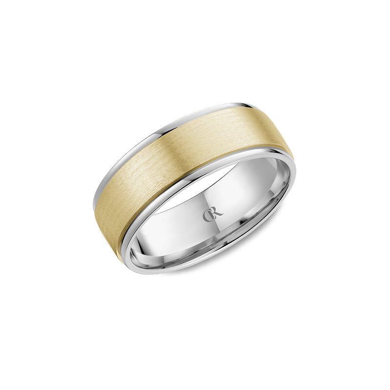 CrownRing Wedding Band 016B