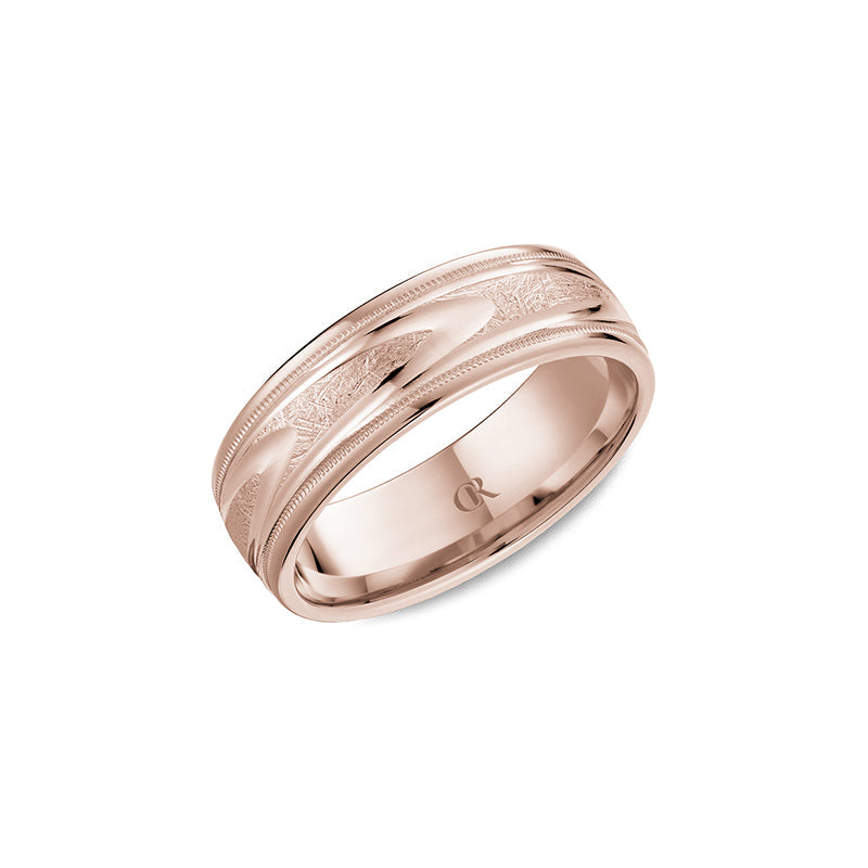 CrownRing Wedding Band 020