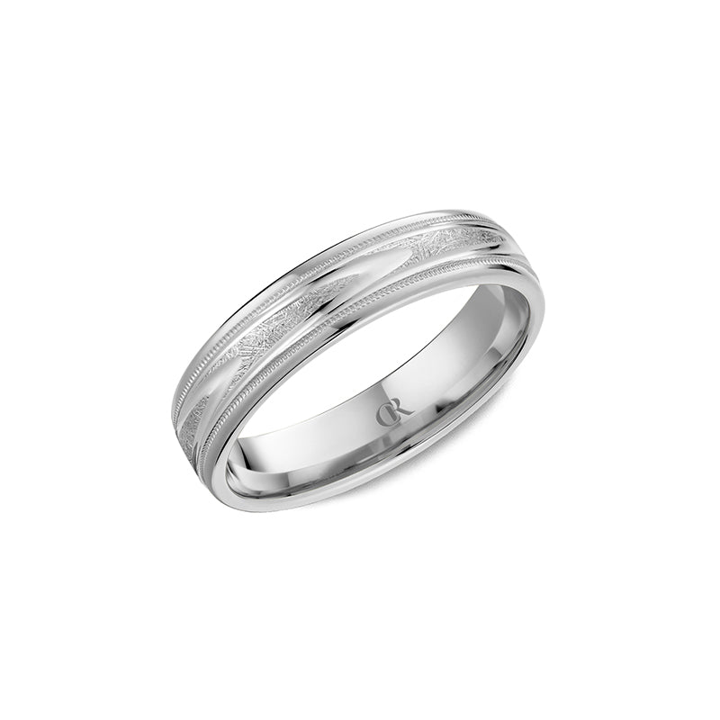 CrownRing Wedding Band 020