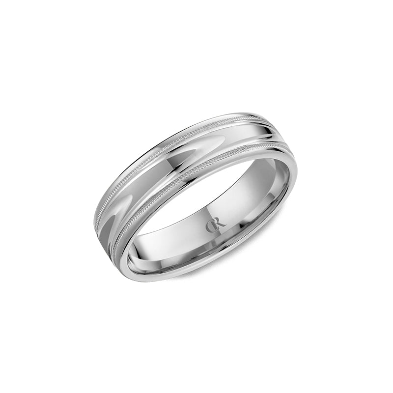 CrownRing Wedding Band 020