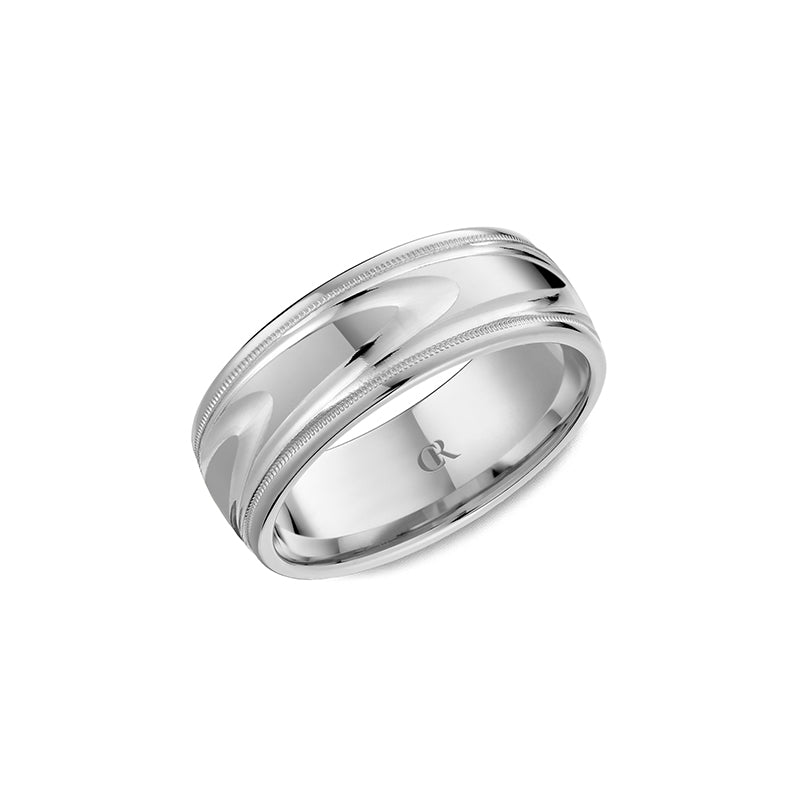 CrownRing Wedding Band 020