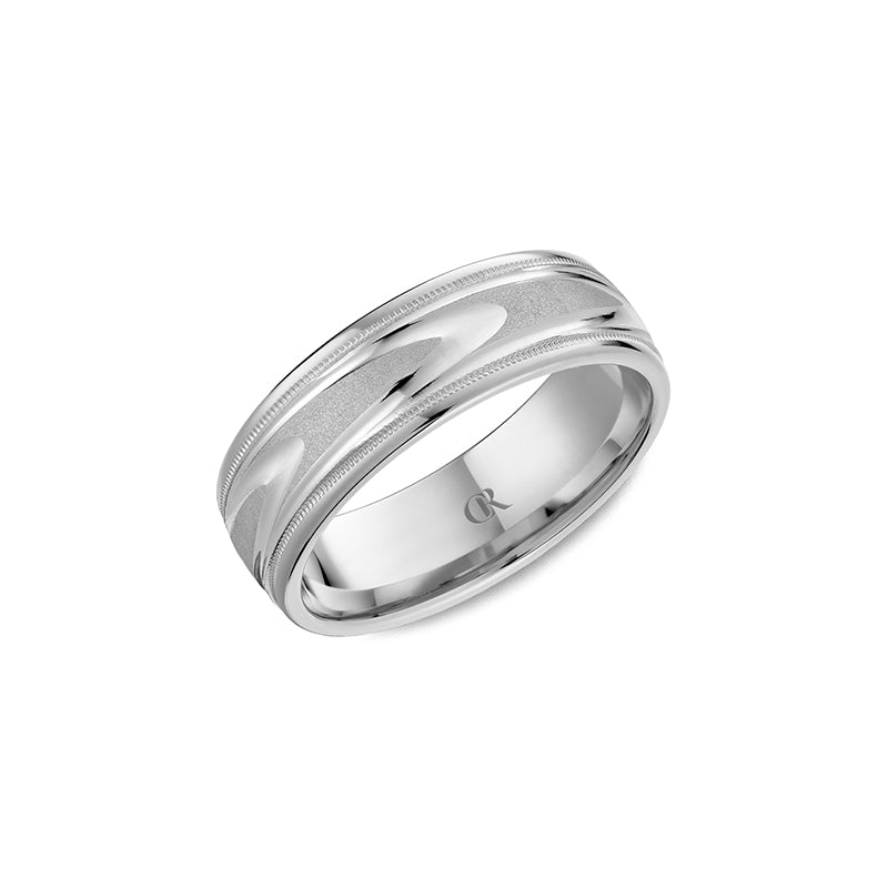 CrownRing Wedding Band 020