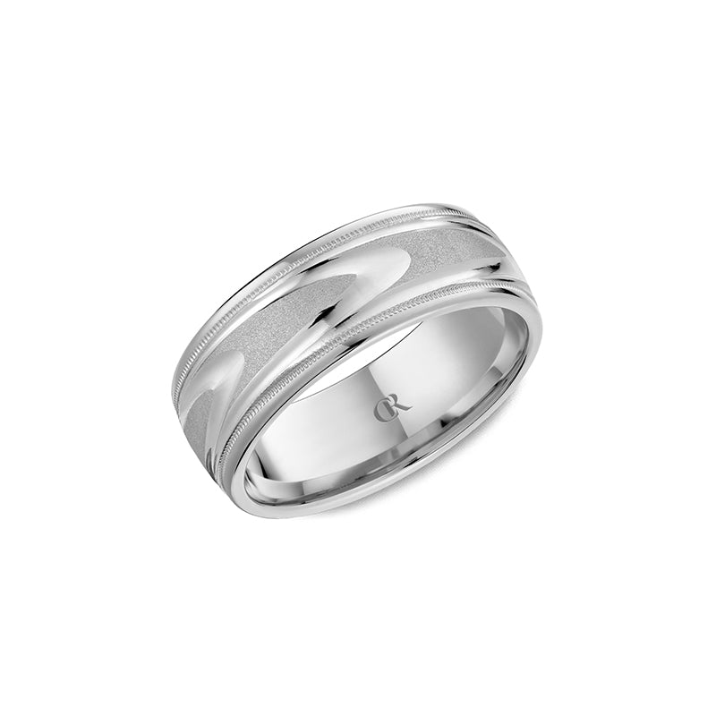 CrownRing Wedding Band 020