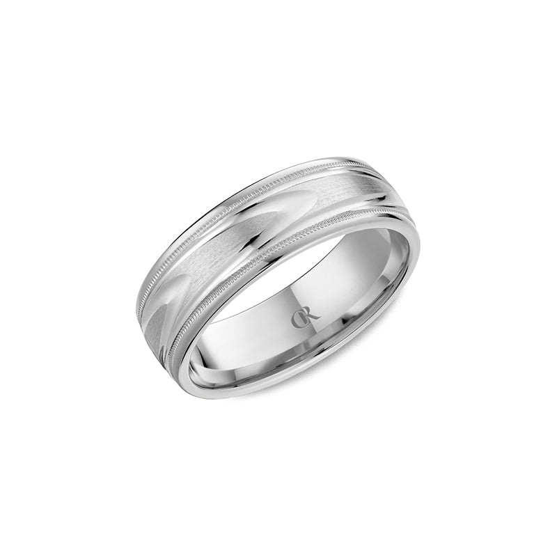 CrownRing Wedding Band 020
