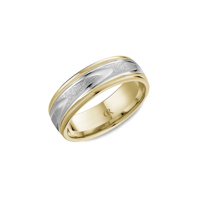 CrownRing Wedding Band 020