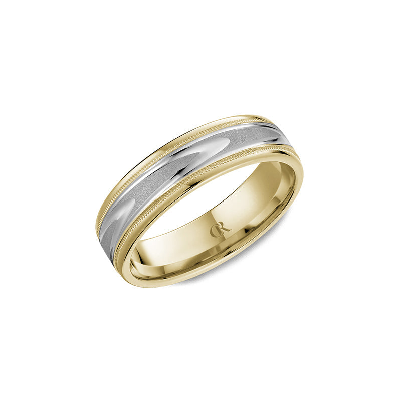CrownRing Wedding Band 020
