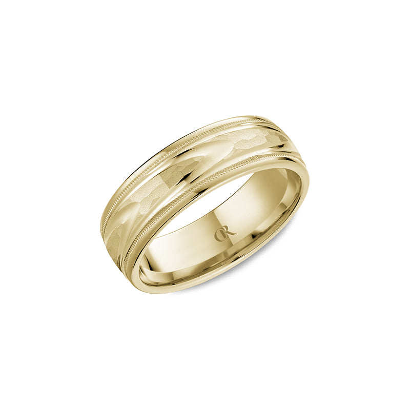 CrownRing Wedding Band 020