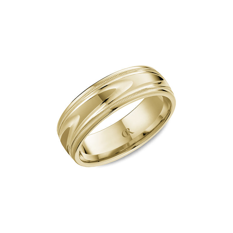 CrownRing Wedding Band 020