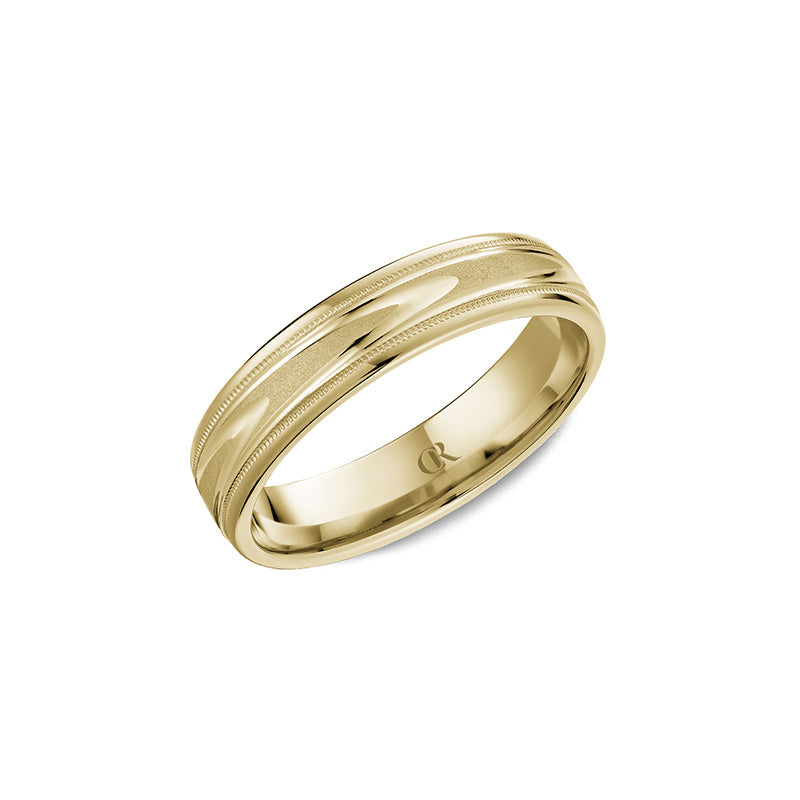 CrownRing Wedding Band 020