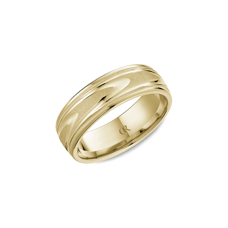 CrownRing Wedding Band 020