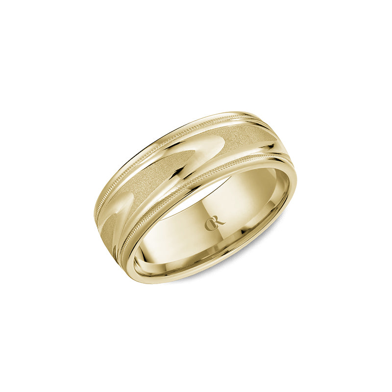 CrownRing Wedding Band 020