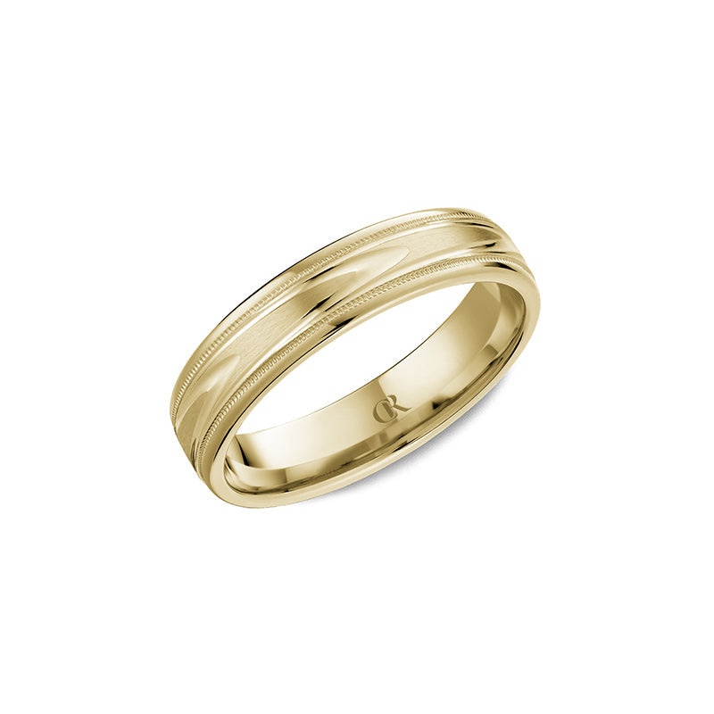 CrownRing Wedding Band 020