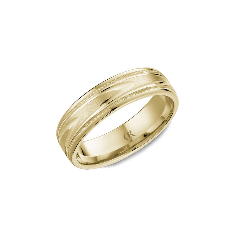 CrownRing Wedding Band 020